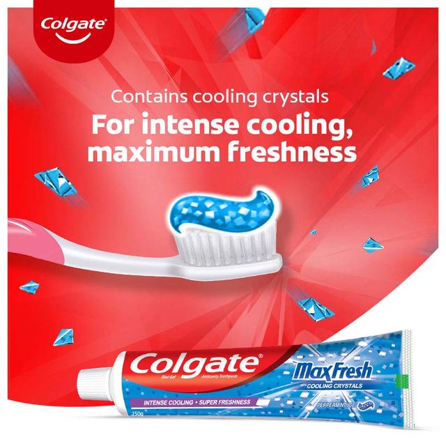 Colgate MaxFresh Blue Gel Toothpaste 150 gm