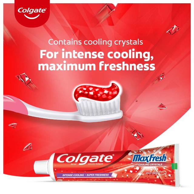 Colgate MaxFresh Red Gel Toothpaste 150 gm