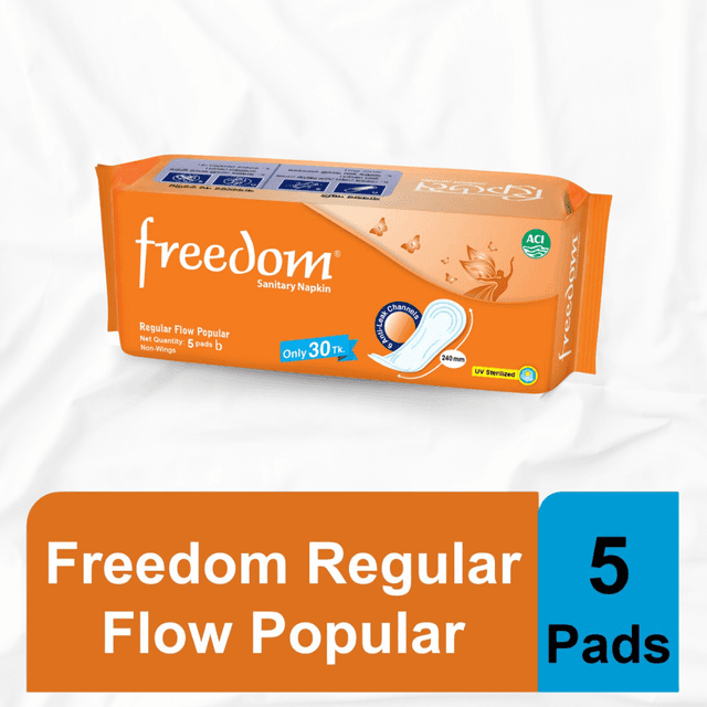 Freedom Sanitary Napkin Popular 5 Pads