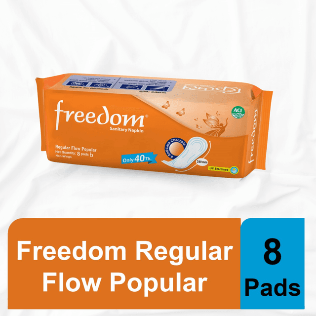 Freedom Sanitary Napkin Popular 8 Pads