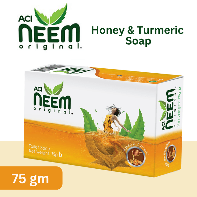ACI Neem Original Honey & Turmeric Soap 75 gm