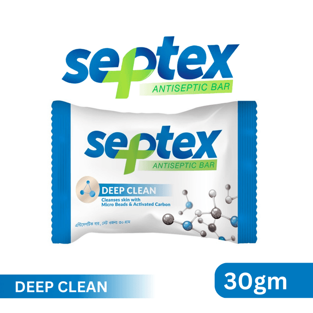 Septex Deep Clean Antiseptic Bar 30gm
