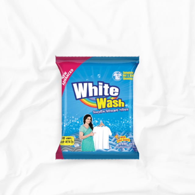 White Wash Detergent Powder 200 gm